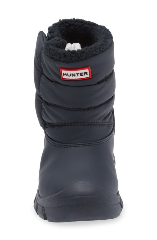 Shop Hunter Intrepid Snow Boot In Stornoway Blue/xray Navy