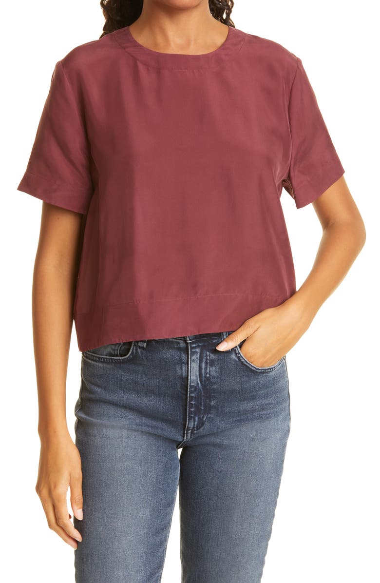 Rag Bone Gia Silk Crop Top Nordstrom Rag Bone Gia Silk Crop Top Nordstrom