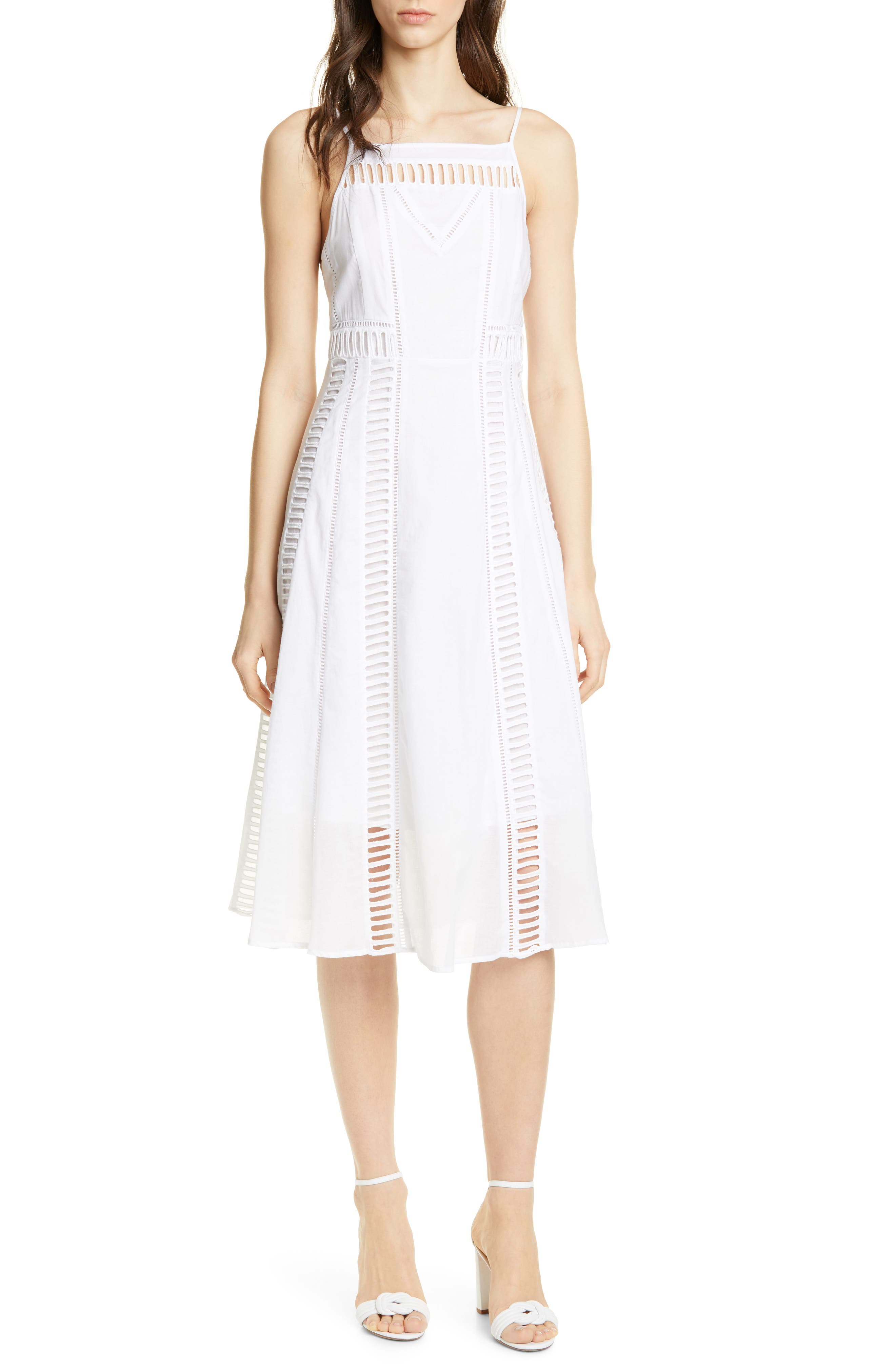 white midi dress nordstrom