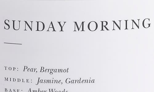 Brooklyn Candle Studio Sunday Morning Scented Jar Candle In Sunday Morning