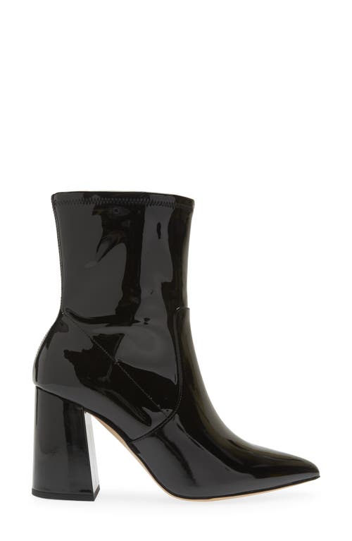 Abound Billie Pointed Toe Boot In Black Patent