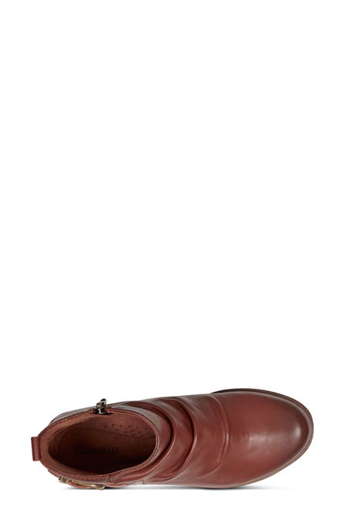 Shop Rockport Cobb Hill Nessa Bootie In Dark Natural