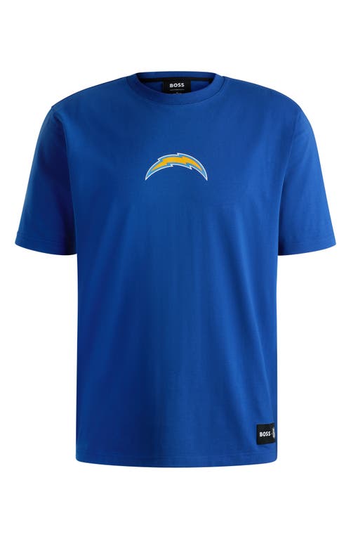 HUGO BOSS BOSS X NFL STRETCH COTTON GRAPHIC T-SHIRT 