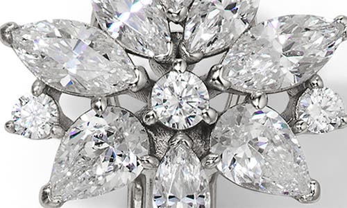 NADRI NADRI SAV DRAMA CUBIC ZIRCONIA CHANDELIER EARRINGS