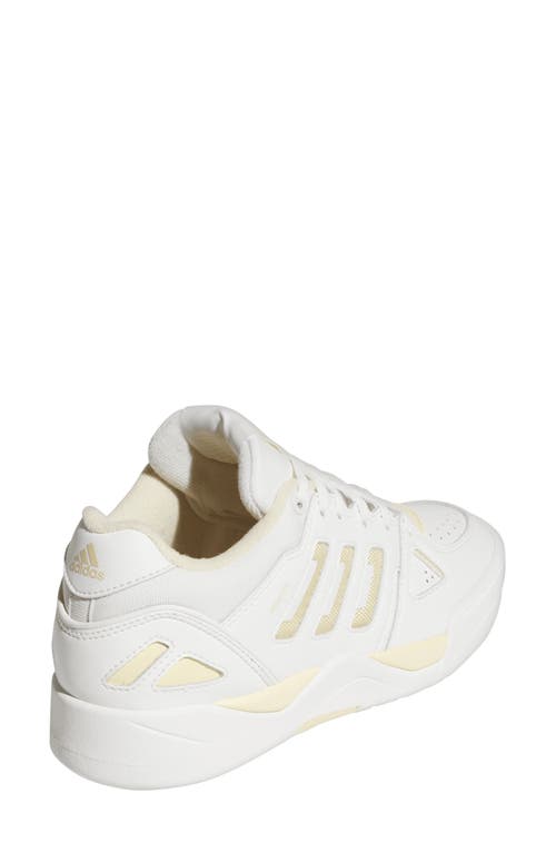 Adidas Originals Adidas Midcity Low Top Sneaker In White/easy Yellow/white