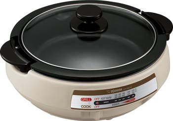 Zojirushi EA-DCC10 Gourmet Sizzler Electric Griddle with 12-Piece Knife Set  