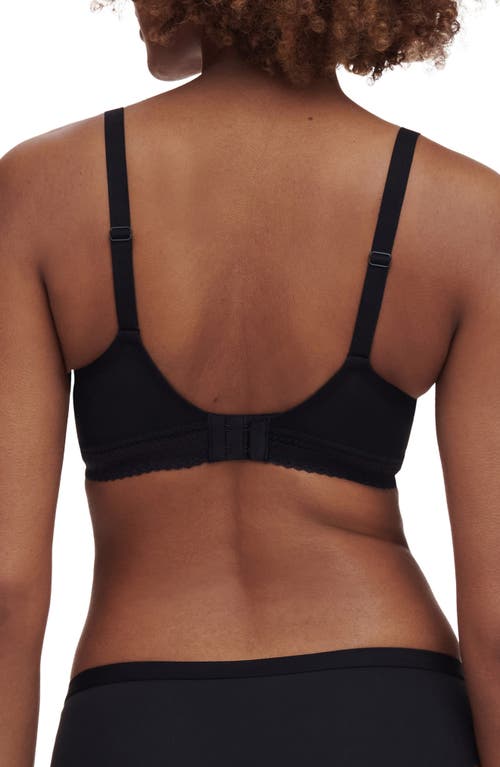 Shop Chantelle Lingerie Ace Plunge Underwire T-shirt Bra In Black