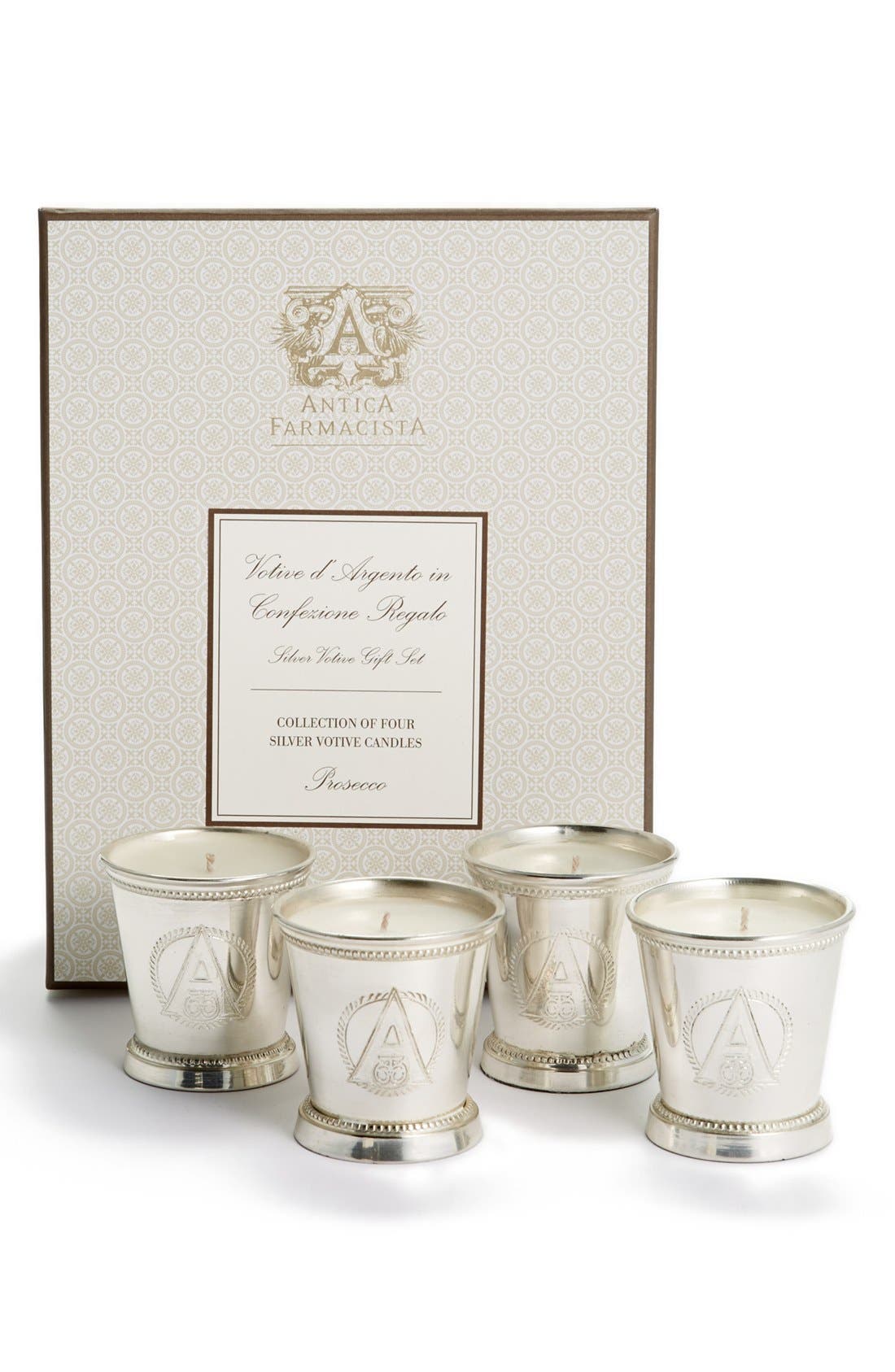 Antica Farmacista 'Prosecco' Silver Votive Candle Set Nordstrom