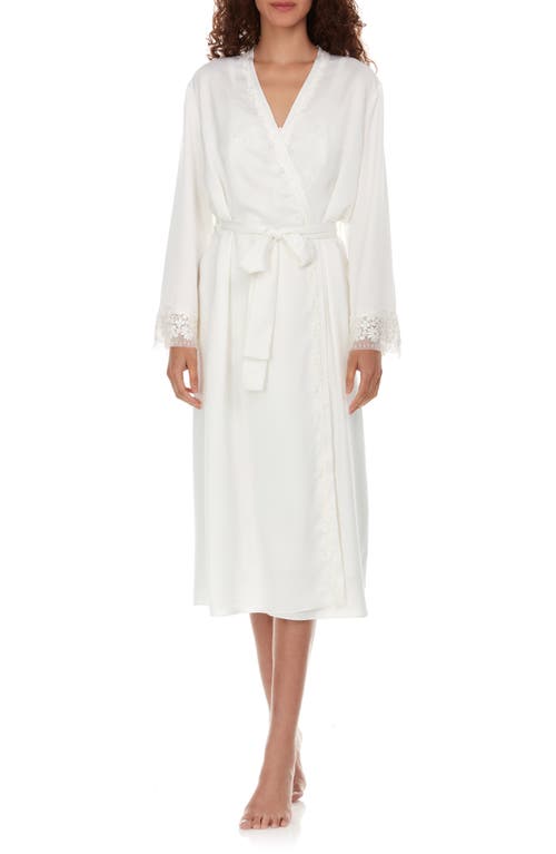 Showstopper Long Robe in Ivory