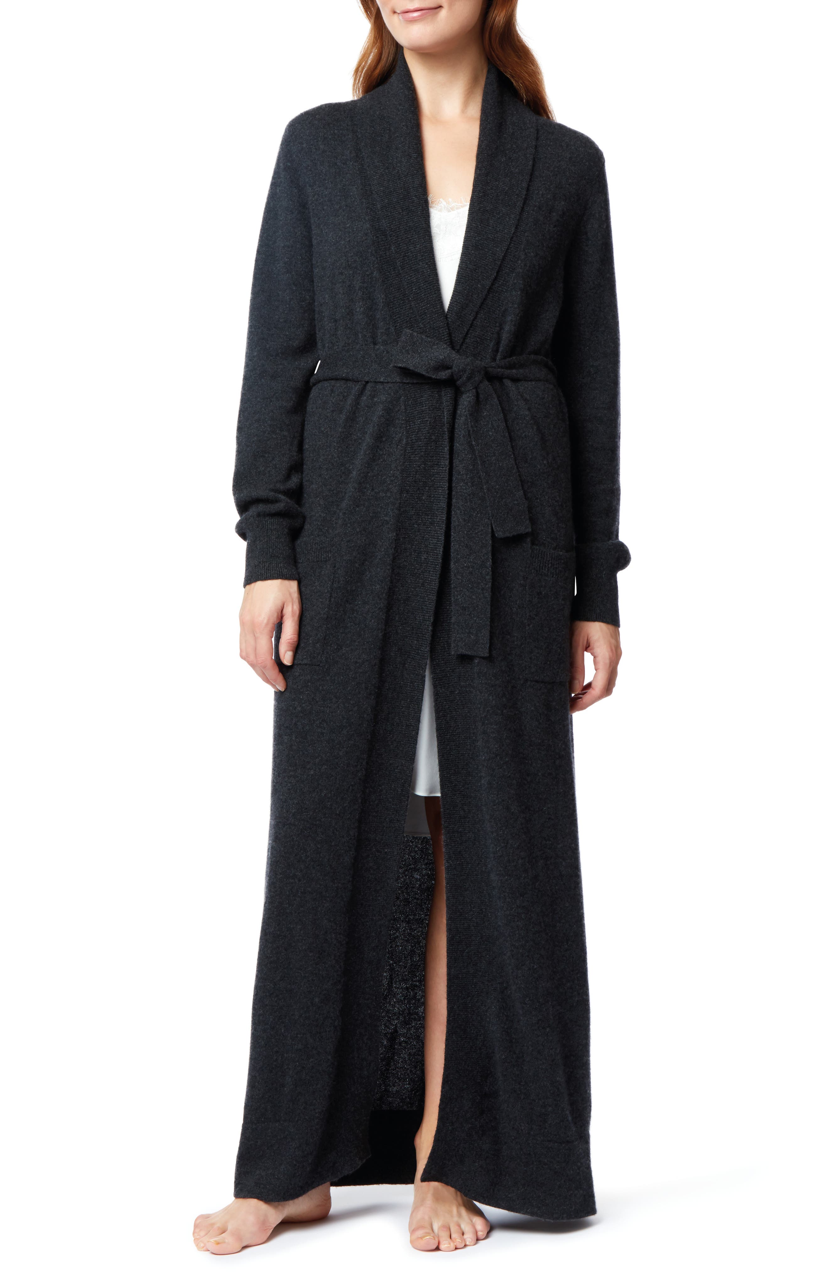 The White Company Shawl Collar Cashmere Robe Nordstrom
