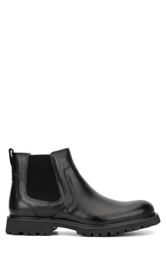 Vintage Foundry Charles Chelsea Boot In Black