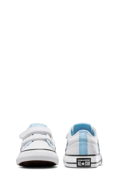 Shop Converse Kids' Star Player 76 Easy-on Sneaker In White/true Sky