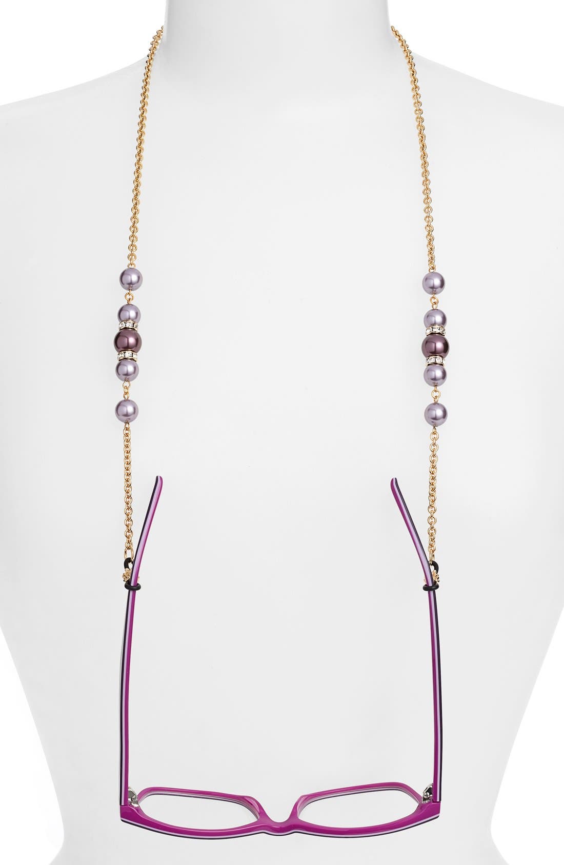L. Erickson 'Cadabra' Swarovski Crystal Eyeglass Chain Nordstrom