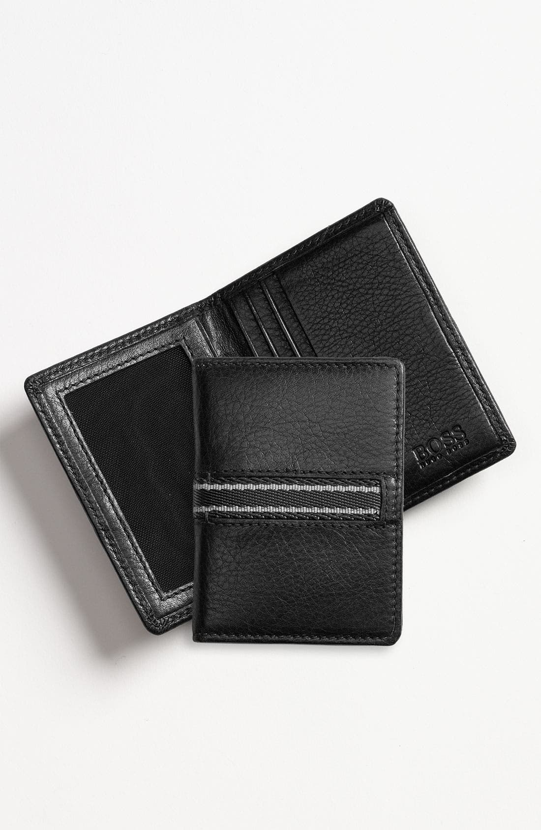 BOSS Black Simson Bifold Card Case Nordstrom