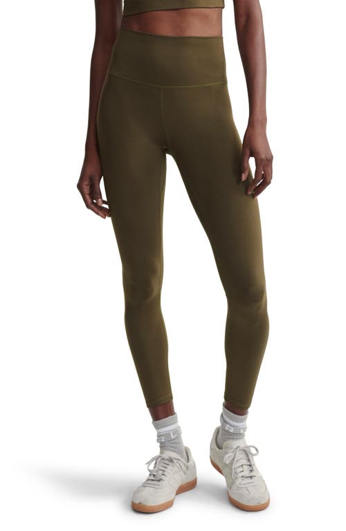 Shop Varley Freesoft™️ High Waist Leggings In Dark Olive