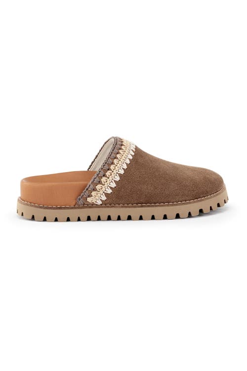 The Sak Bolinas Lug Sole Clog In Tobacco Seminyak