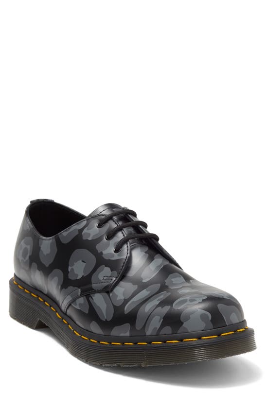 DR. MARTENS' 1461 LEOPARD PRINT OXFORD