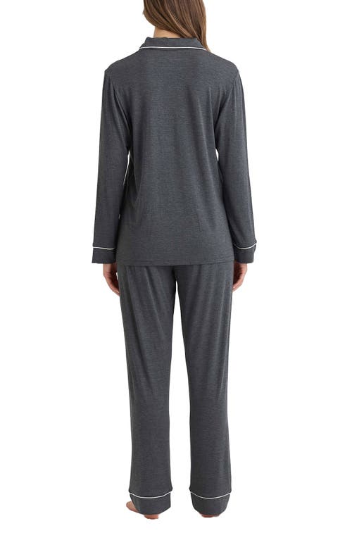 Papinelle Kate Pajamas In Graphite