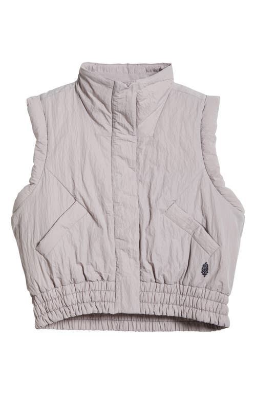 Shop Fp Movement By Free People Free People Fp Movement Scrunch Time Puffer Vest In Oyster