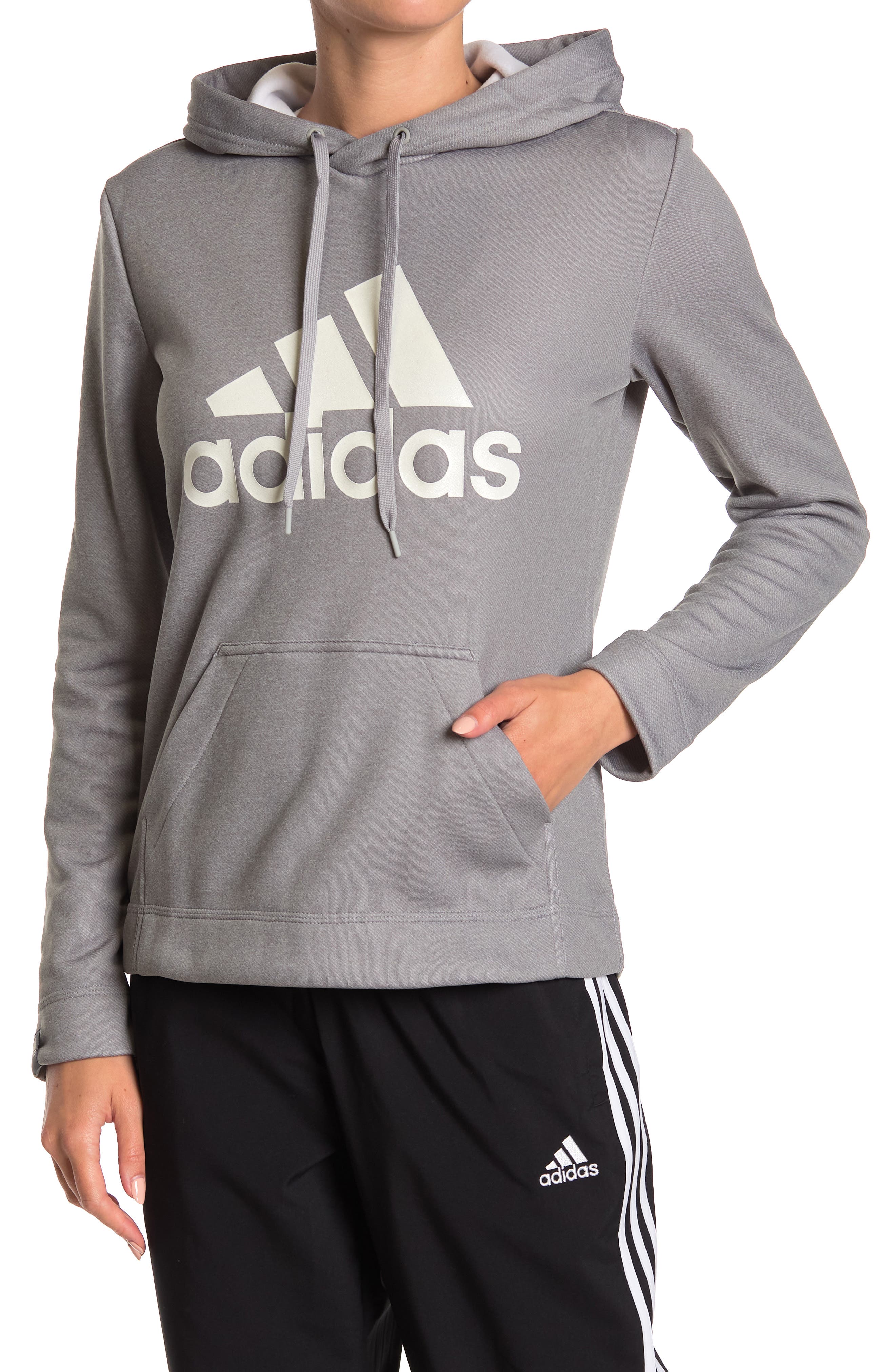 adidas badge of sport longline hoody