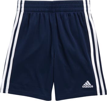 adidas Kids' Core 3-Stripe Mesh Shorts