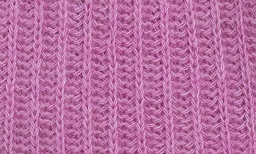 Shop Portolano Rib Knit Cashmere Beanie In Bryant Pink