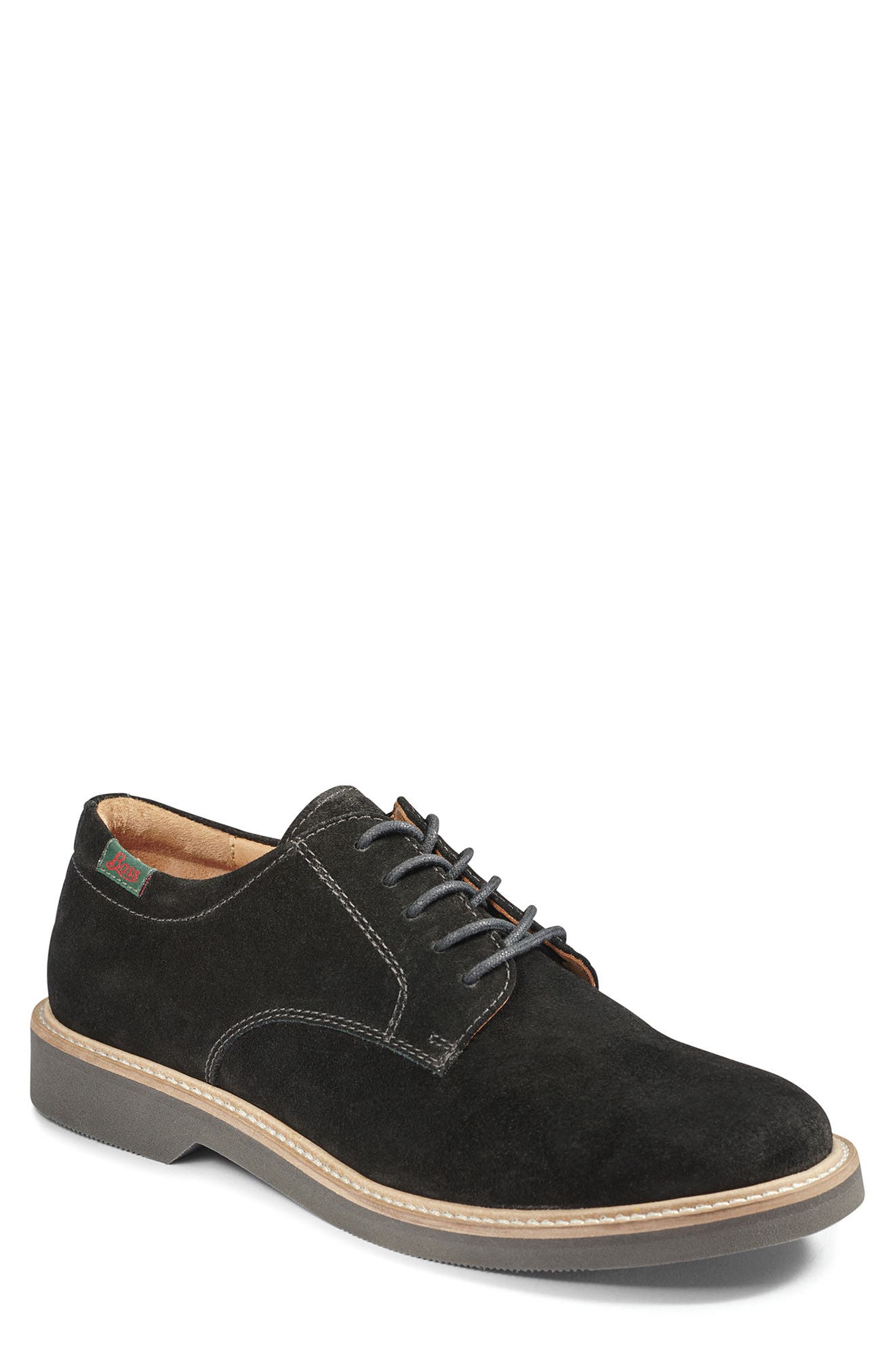 bass suede oxfords womens