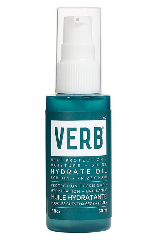 Verb Hydrate Oil For Dry And Frizzy Hair 2 oz In No Color