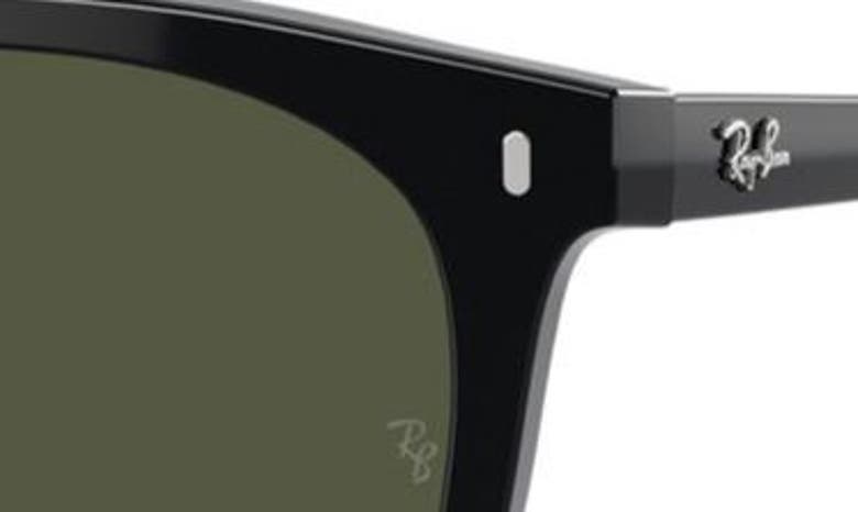 Shop Ray Ban Ray-ban 53mm Square Sunglasses In Black