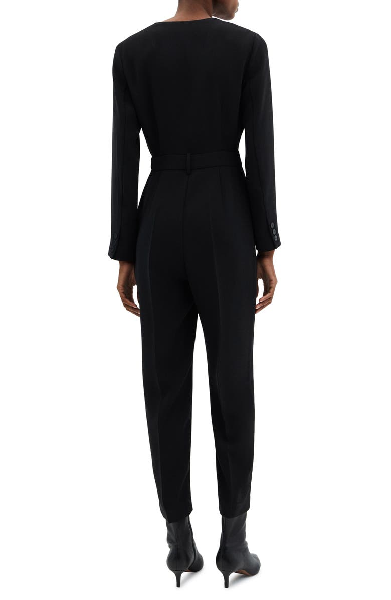 MANGO Faux Wrap Jumpsuit | Nordstrom