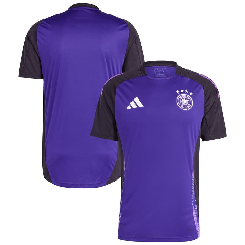Shop Adidas Originals Adidas Purple Germany National Team 2024 Aeroready Training Jersey