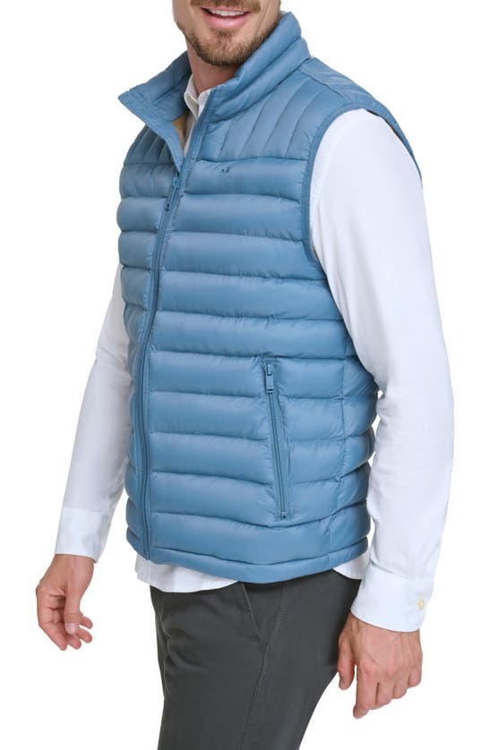Shop Dockers ® Puffer Vest In Blue