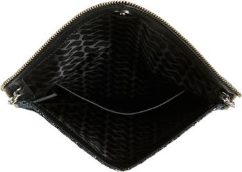 Leo Clutch with Chain Strap - Black - Rebecca Minkoff