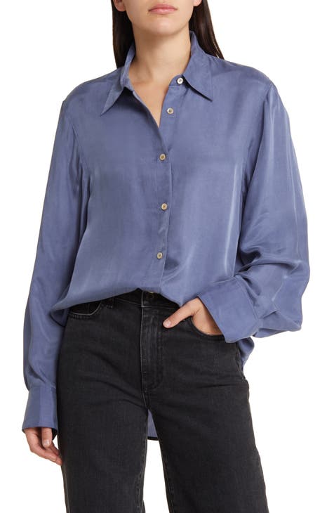 SHIRRED CUFF BLOUSE STORIES OF A STATION