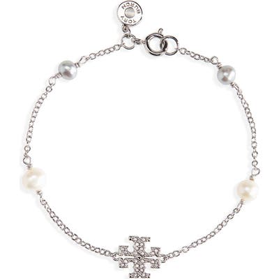 Tory Burch Kira Logo Link Bracelet