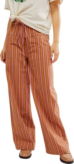 Free People Runyon Oversized Stripe Pants - ShopStyle