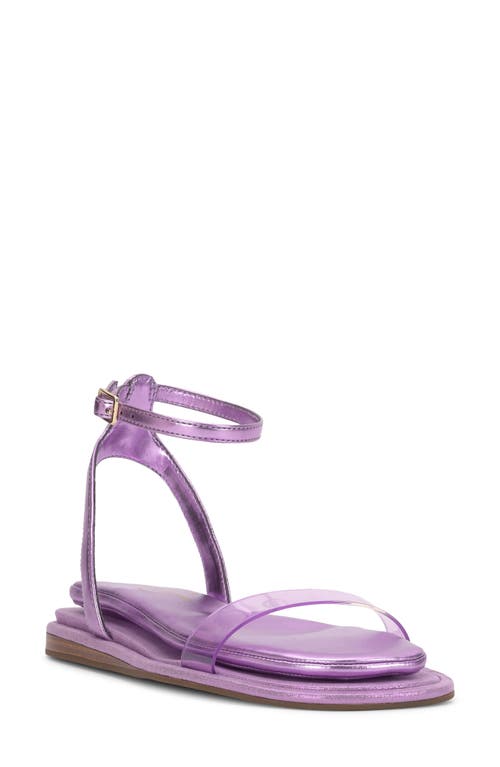 Betania Ankle Strap Sandal in Pale Purple