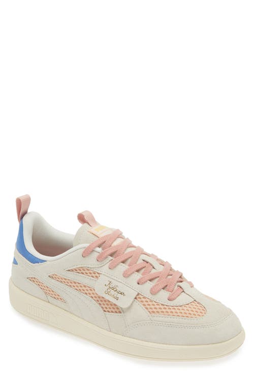 Shop Puma X Kidsuper Palermo Sneaker In Warm White-warm White