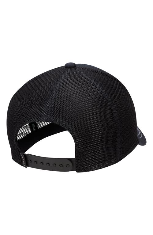 Shop Jordan Rise Structured Snapback Baseball Cap In Black/white