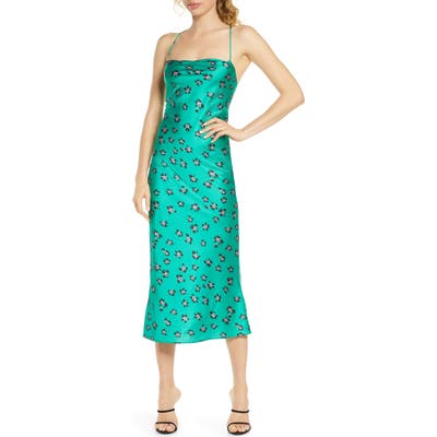 Kourt Sheila Sleeveless Midi Dress, Green