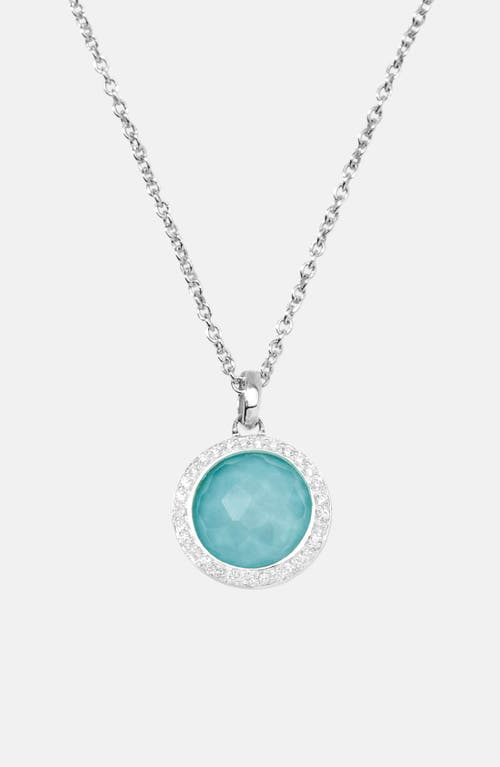 Shop Ippolita Rock Candy In Silver/turquoise