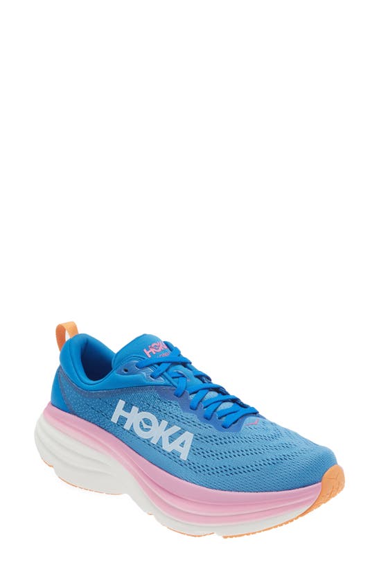 Hoka Bondi 8 Running Shoe In Coastal Sky / All Aboard | ModeSens