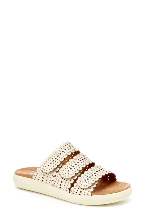 Jambu Odysseus Platform Slide Sandal in Off White at Nordstrom, Size 8