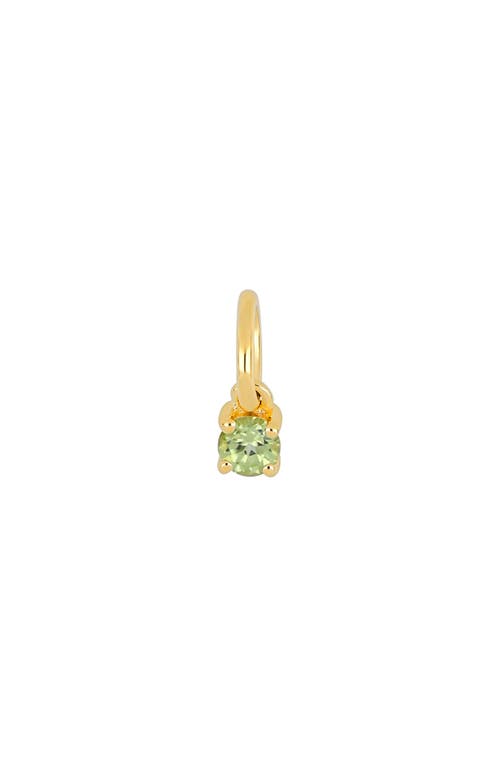 EF Collection Birthstone Charm in Yellow Gold/Peridot at Nordstrom