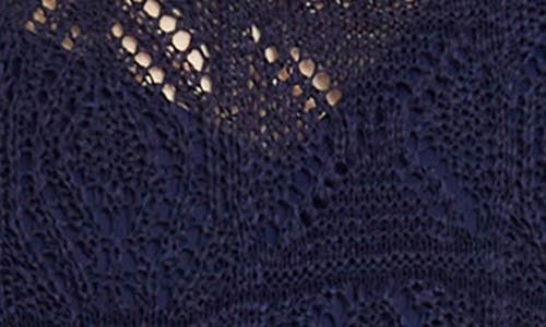 LUXELY LUXELY ASH POINTELLE STITCH SWEATER DRESS