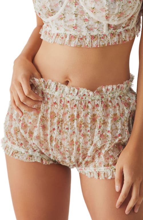 Free People Intimately FP Gimme Butterflies Boyshorts Ivory Combo at Nordstrom,