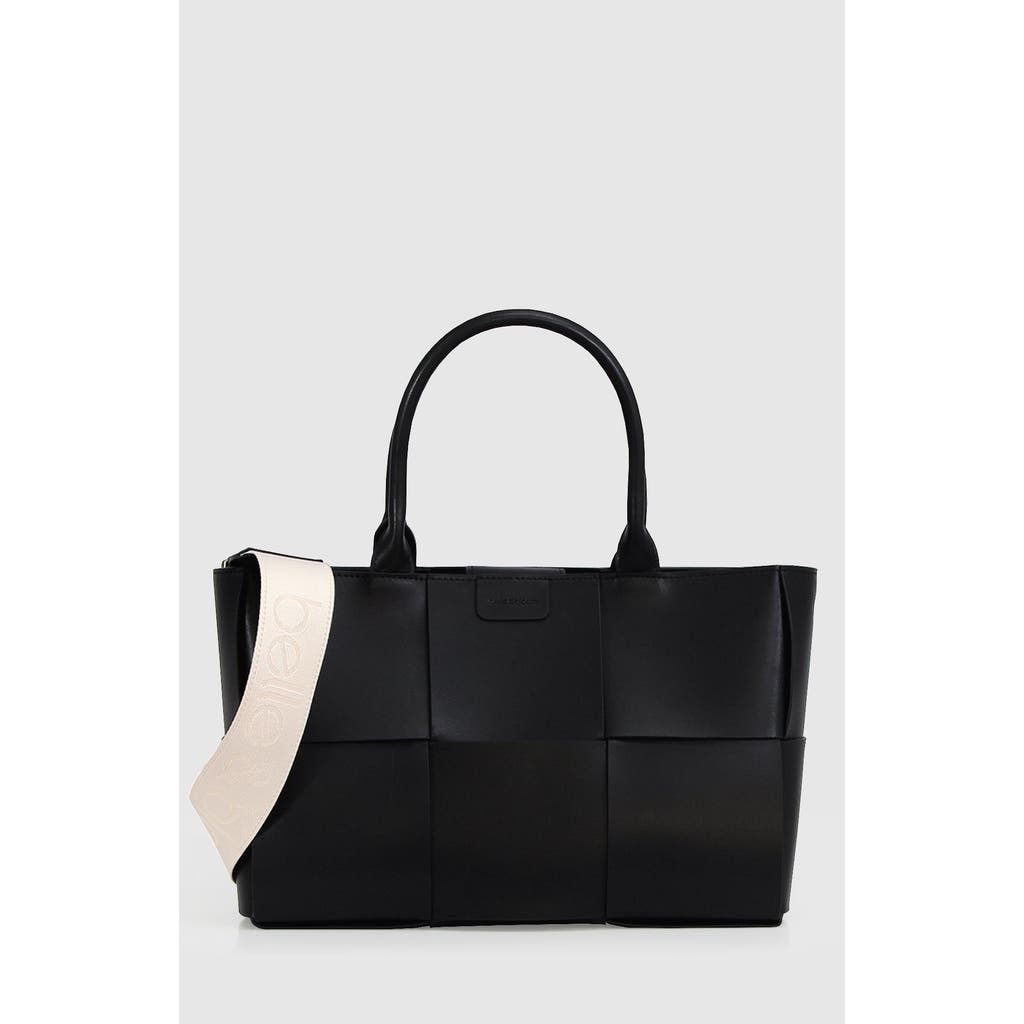 Belle & Bloom Long Way Home Woven Tote - Black