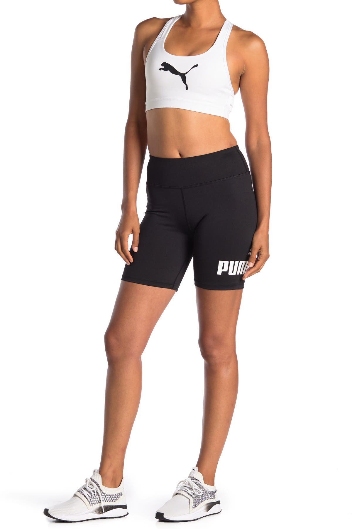 puma high waisted shorts