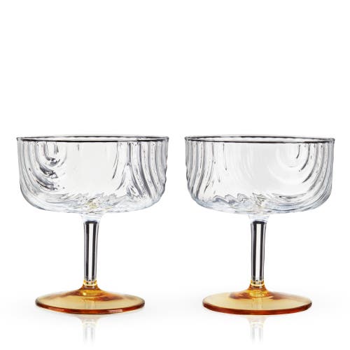 Viski Gatsby Coupes In Clear