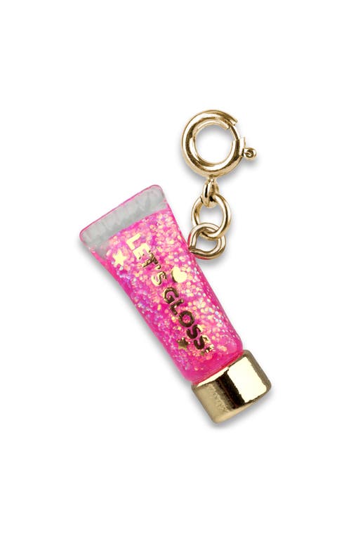 Shop Charm It !® Kids' Glitter Lipgloss Charm In Pink